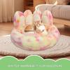 Washable Dog Bed with Removable Cover for Small Dogs view 2