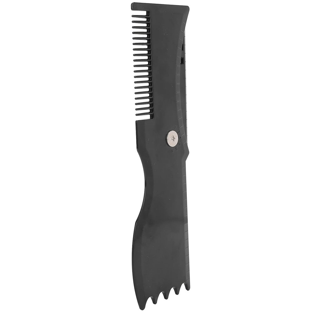 Cryfokt Beard Shaping Template, Black Plastic