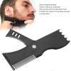 Cryfokt Beard Shaping Template, Black Plastic view 2