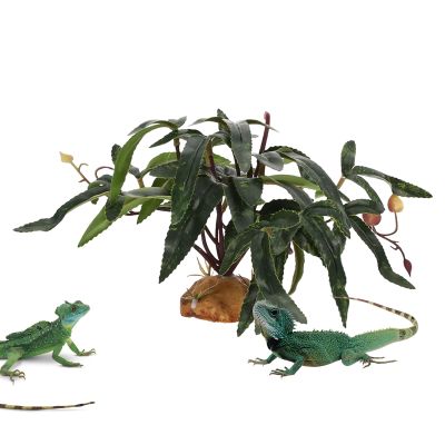 Reptile Terrarium Plants and Snake Habitat Decor