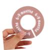 LRXIYODE Clothing Organizer, Colorful Round Clothing Size Dividers view 4
