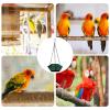 Hanging Bird Feeder and Bath view 4
