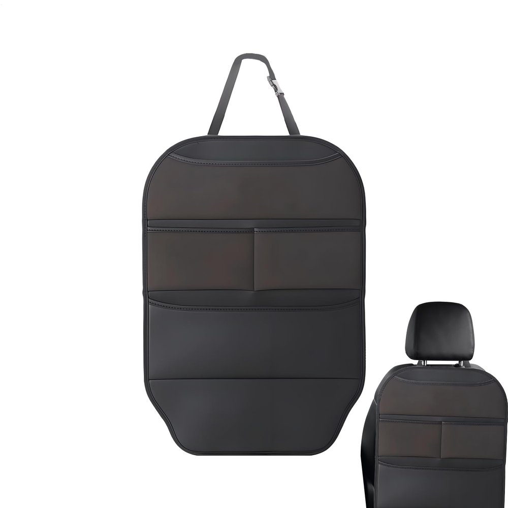 PU Leather Car Backseat Organizer