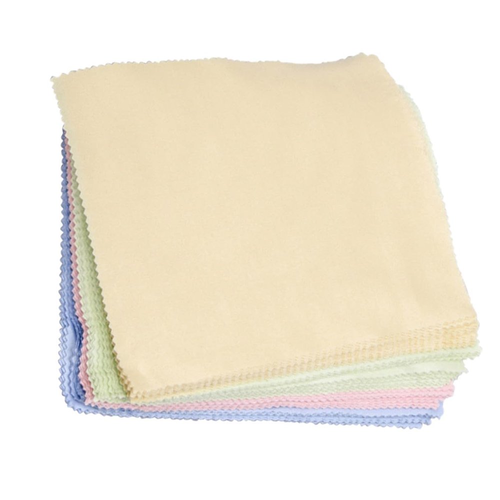 100 Microfiber Cleaning Cloths for Lenses and Phones