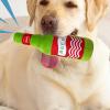 Erconsso Squeaky Dog Toy - Bottle Shape view 2