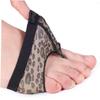 MOLUCKFU Women's Leopard-Print Belly Dance Foot Covers, Breathable Half-Sole Pads view 3