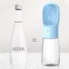 AMSLSIU Portable Pet Water Dispenser, Leakproof Drinking Dispenser, Manual Travel Bowl, Blue view 4