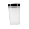 VICASKY 2-Piece White Plastic Brush-Washing Cups for Manicure and Nail Art view 1