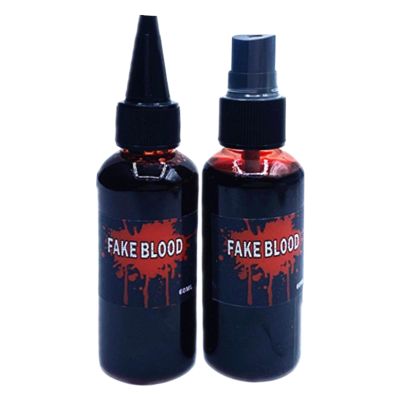 Artificial Blood for Halloween, 60 mL, Realistic and Harmless