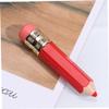 Pack of Red Plastic Pen-Shaped Lipstick Containers view 2