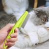 Flea Comb for Cats - Thick Grip Design view 2