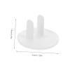Toddmomy 50-Piece Childproof Outlet Covers for Two-Prong Outlets view 2