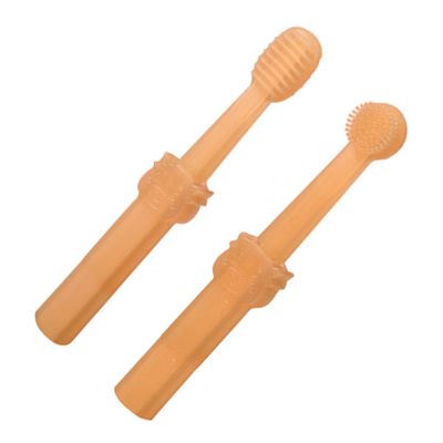 Silicone Toothbrush for Pets with Case, 1 Set