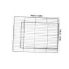 Abaodam Portable Metal Wire Playpen Door for Cats, Black Iron view 2