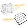 Abaodam Portable Metal Wire Playpen Door for Cats, Black Iron view 3
