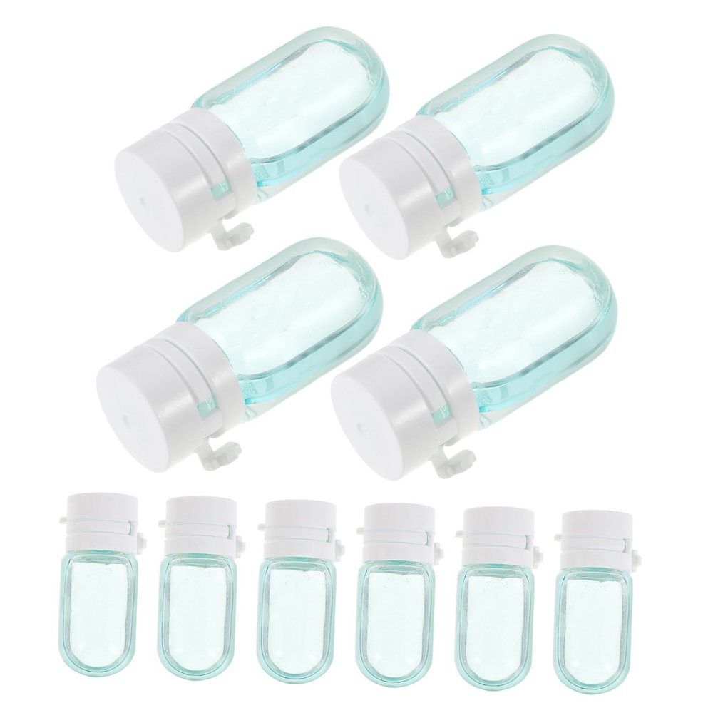 Healeved 10 Hair Oil Capsules with Essential Oil for Curly Hair, Moisturizing and Improving Elasticity, for Home and Travel
