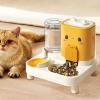 Krmoau Cat Feeder | 2-in-1 Automatic Pet Feeder and Smart Water Dispenser for Indoor and Outdoor Use view 3