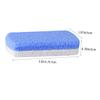 2-Piece Foot File Set Made of Foam Glass with Ergonomic Handle, Blue view 2
