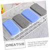 2-Piece Foot File Set Made of Foam Glass with Ergonomic Handle, Blue view 3