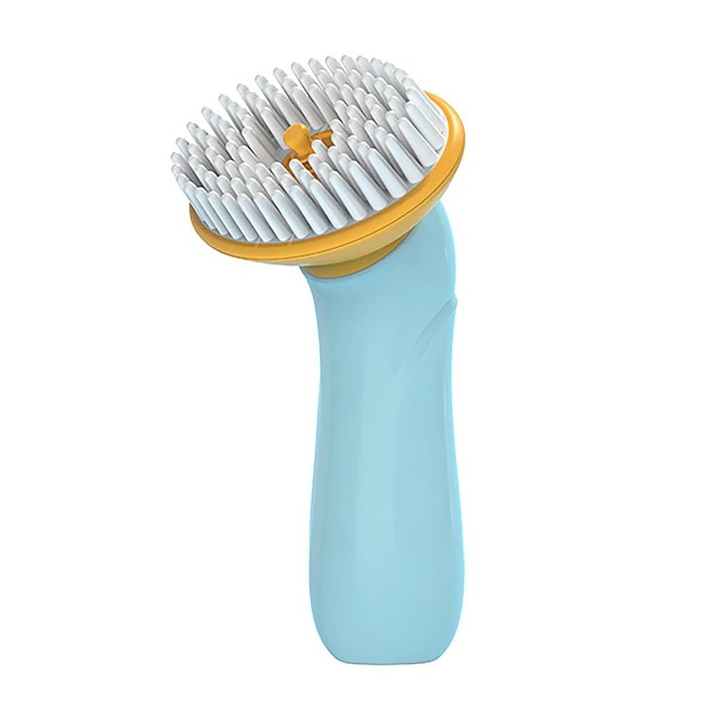 KIXZSAZ Pet Bath Brush with Shampoo Dispenser