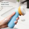 KIXZSAZ Pet Bath Brush with Shampoo Dispenser view 3