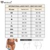 Aromira Women's Washable Reusable Incontinence Underwear, 3-Layer Leakproof, 4-Pack (B, XXL) view 2