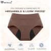 Aromira Women's Washable Reusable Incontinence Underwear, 3-Layer Leakproof, 4-Pack (B, XXL) view 3