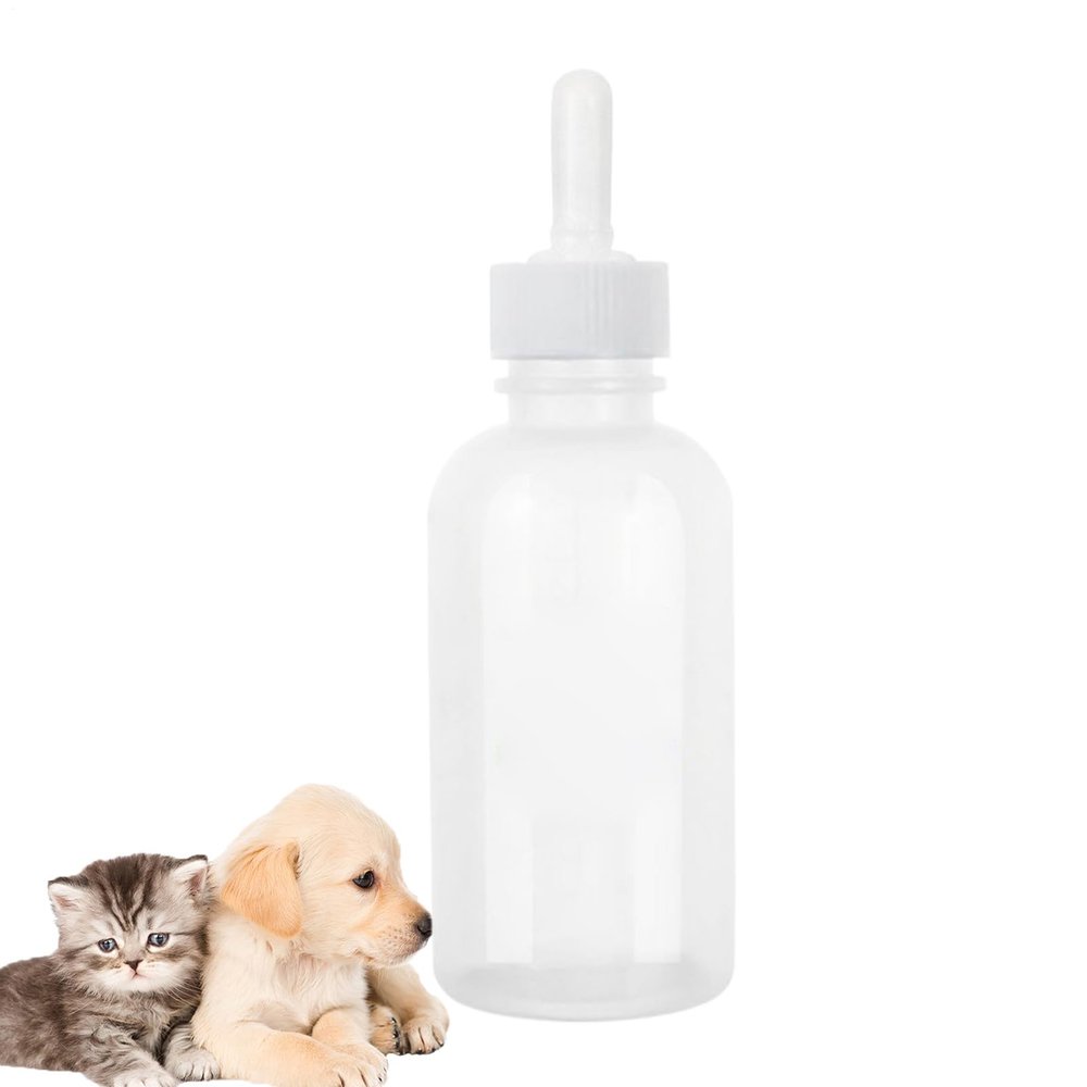 Portable Milk Feeding Bottle for Kittens, 118 ml