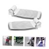 Warmhm Wheelchair Footrests, Aluminum Alloy, Compact, Stable and Lightweight view 3