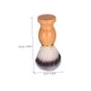 TOPBATHY Men's Soft Shaving Brush Set with Stainless Steel Holder view 2