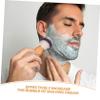 TOPBATHY Men's Soft Shaving Brush Set with Stainless Steel Holder view 3