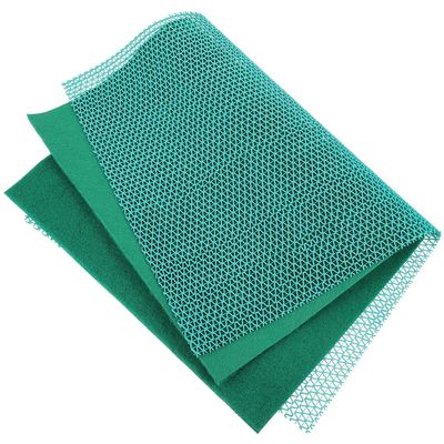 Gatuida Reptile Carpet Mat for Terrariums, Reusable Fiber and Plastic Liner