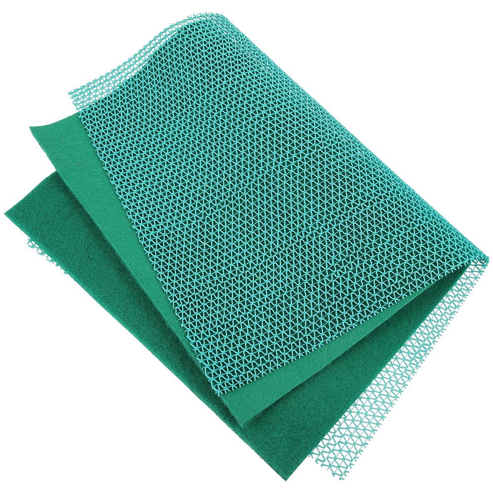 Gatuida Reptile Carpet Mat for Terrariums, Reusable Fiber and Plastic Liner