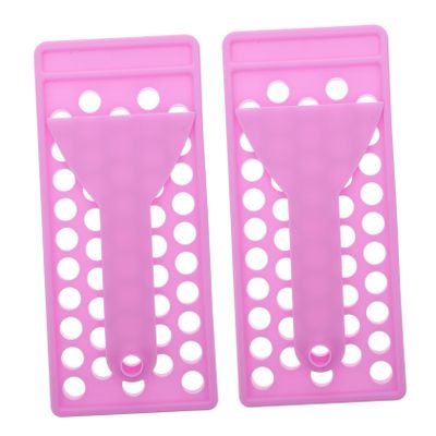 Alipis 2-Piece Lip Balm Filling Tray Set, 50 Holes