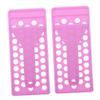 Alipis 2-Piece Lip Balm Filling Tray Set, 50 Holes view 1