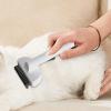 Cat Grooming Brush | Dog Brush for Shedding - Pet Comb for Loose Hair Removal and Massage view 3