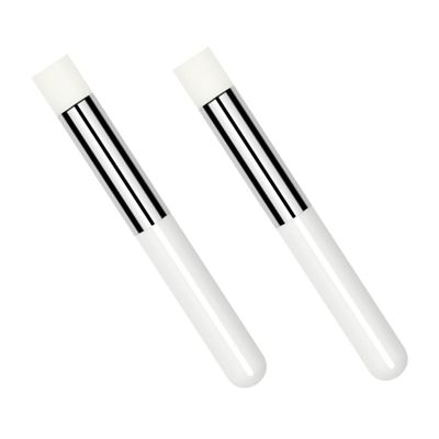 ABOOFAN 2-Pack Lipstick Brushes with Synthetic Fibers and Aluminum, Ergonomic Design