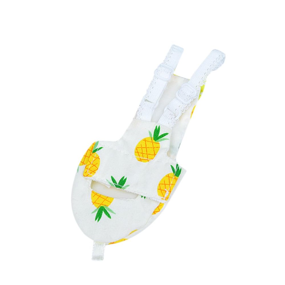 Gadpiparty Parrot Diaper - Reusable Cotton with Outer Layer, Size S