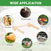 Chicken Perch, Wood, for Chickens, Poultry, Birds, Sitting, Training, Support, Nesting, Coop view 4