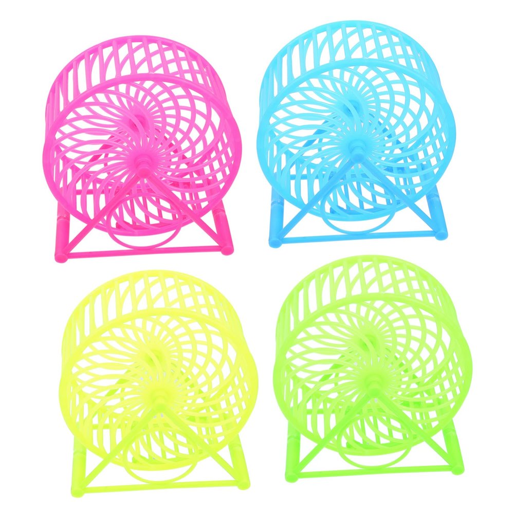 Plastic Hamster Wheel, Quiet for Cages