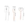 Tongue Training Device for Adults, 1 Set, Stainless Steel and PP, White view 2