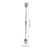 LIFKOME Double-Ended Stainless Steel Blackhead Scraper view 2