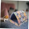 Abaodam Warm and Breathable Cotton Hamster Bed view 3