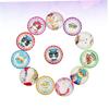 12 mm Glass Cat-Design Refrigerator Sticker for DIY view 4