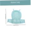 Toddmomy Portable Folding PP Bathtub Mesh with Three-Point Closure, Non-Slip, for Newborns view 2