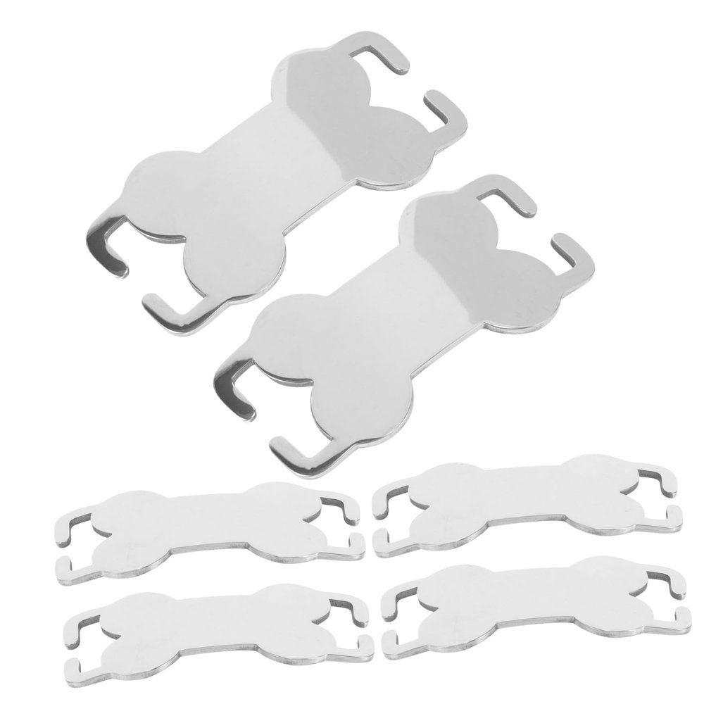SEWACC 6-Piece Bone-Shaped Dog Tags