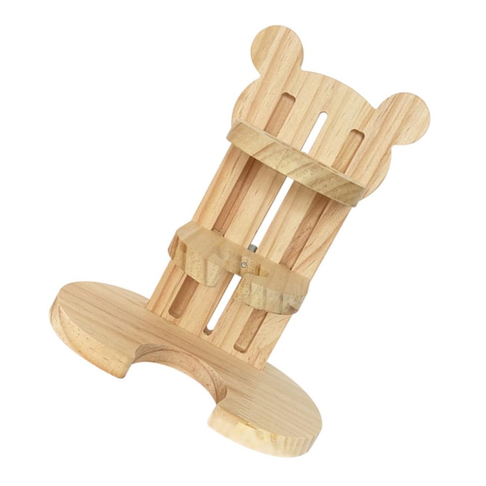 SHINEOFI Wooden Hamster Water Bottle Holder