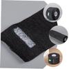 OUNONA 3 Rolls Disposable Black Barber Neck Paper, Stretchable Nonwoven Neck Strips for Haircuts and Hair Waving at Home view 3