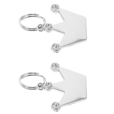 SHINEOFI 2 Pack Blank Dog Tags