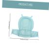 Abaodam Baby Bath Support Net with Anti-Slip Function, Three-Point Fastening and Padded Insert view 2